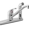 Waterpik® Chrome Single Handle Kitchen Faucet - with side sprayer