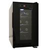 HOMEIMAGE HI-8C 8-Bottle Wine Cooler - Black