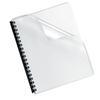 Fellowes® Transparent Binding Covers - Letter, 25 pack