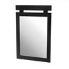 South Shore Spark Collection Mirror, Pure Black