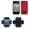 Bone Armband Case, Screen Protector, and Fashion Case Bundle