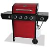 Cranston 4 Burner LP Gas Grill with Side Burner