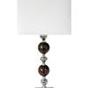 Table Lamp with Two Ceramic Balls - 28"