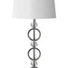 Table Lamp Satin Nickel Base - 29"