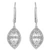 Diamond vintage earrings