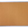 Standard Aluminum Frame Cork Bulletin Board-3' x 2'