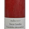 3x6" Unscented Pillar - Cranberry