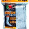 Fruit of the Loom mens 'Work Gear' crew socks- 6 pairs