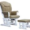 Sleigh Glider Rocker/Ottoman Combo