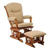 Sleigh Glider Rocker/Ottoman Combo