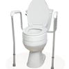 1med Toilet Seat Adapter with 1med Splash Guard (Elongated Shape), 1med Adaptable Toilet Safet...