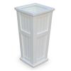 Cape Cod Tall Planter White