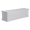 Cape Cod Window Box 3FT White