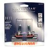 Sylvania 2pk H11 Silver Star Headlight