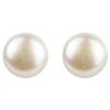 10kt Gold Earrings with White Pearl
