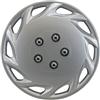 14" Silver Sport Wheel Cover 2pk