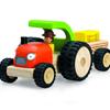 wooden tractor