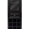 20667 Burgundy Wine Cabinet