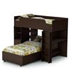 South Shore Logik Loft Bed Chocolate, Model # 3359A4