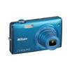 NIKON COOLPIX S5200 BLUE 16MP 6X WIDE ANGLE 3"