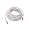 100 ft RG6 TV / Satellite Cable with Compression Connector White