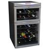 Koolatron 24-Bottle Dual Zone Wine Cellar (WC24) - Black