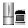 Samsung 18 Cu. Ft. French Door Refrigerator with 5.9 Cu. Ft. Self-Clean Smooth Top Convection Range