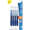 Paper Mate Retractable Gel Pen (1746320) - 4 Pack - Blue