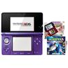 Nintendo 3DS with Starfox 64 3D and Crosswords Plus - Purple