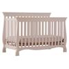 Stork Craft Carrara 4-In-1 Fixed Side Convertible Crib (04587-101) - White