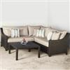 RST Outdoor Deco Collection 4-Piece Sectional