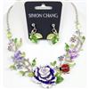 SIMON CHANG™ Birds in Paradise Necklace & Earrings Set