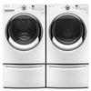 Whirlpool® 5.0 cu. Ft. Front-Load Washer & 7.4 cu. Ft. Steam Electric Dryer - White