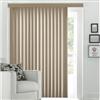 'Chamberie' Damask-Look PVC Vertical Blinds