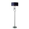 Gen Lite Sublime Black Chrome Table Lamp With Black Shade