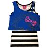 MONSTER HIGH® Girls' 2 Piece Screen Print Crop Top Tank