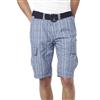 Point Zero® Cargo Plaid Short with Belt