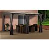 Luxor 10 ft. x 12 ft. Wall Sun Shelter