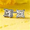 Princess Cut Diamond Stud Earrings (0.40 ctw) 14-kt White Gold