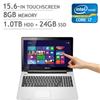 Asus S550CM-QW71-CB, Bilingual Vivobook, Intel® Core™ i7-3517U