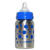 OrganicKidz 9 Oz. Stainless Steel Thermal Feeding Bottle (10567) - Blue