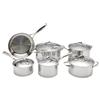 Paderno 11-Piece Muskoka Set (7600-11-01) - Silver