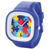 Flex Puzzle Piece Designer Watch (FLEX20) - Blue