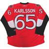 Autographed Ottawa Senators Jersey (EKARLSSONOTT65C-1) - Erik Karlsson