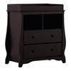 Stork Craft Carrara 2-Drawer Changing Table(03580-10B) - Black