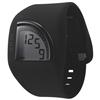 odm Quadtime Square Digital Watch (DD12801) - Black Silicone Band