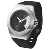 odm Unpretentious III Round Analog Watch (SV1202) - Black Polyurethane Band