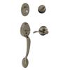 Schlage Antique Pewter Door Handleset Plymouth/ Accent Lever