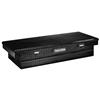 Tradesman 72 inch Cross Bed Truck Tool Box (28 inch Wide), Full Size, Single Lid, Aluminum, Black