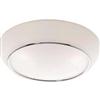 Filament Design 2 Light Ceiling Chrome Incandescent Flush Mount